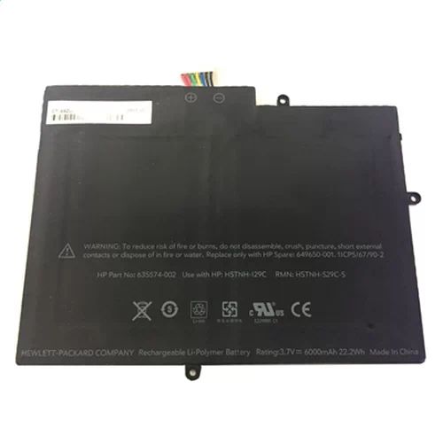 6000mAh Batterie pour HP HSTNH-F29C-S