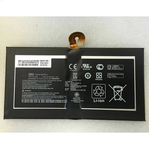 5525mAh(21Wh) Batterie pour HP 782643-005
