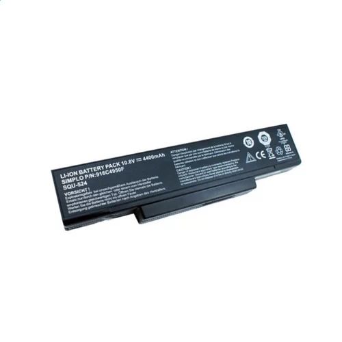 Batterie pour Clevo M76x