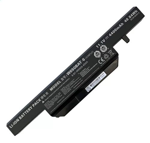 Batterie pour Clevo 6-87-W650S-4D4A3