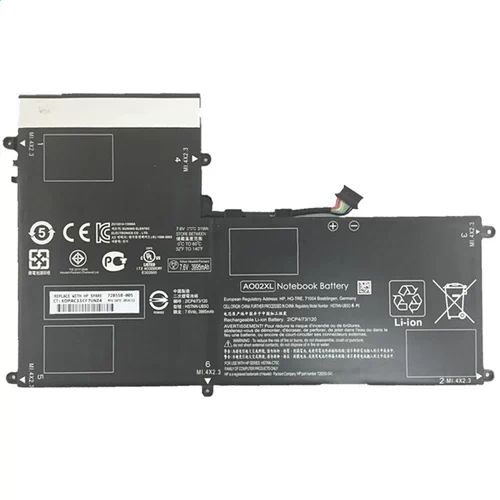 31Wh Batterie pour HP HSTNN-LB5O
