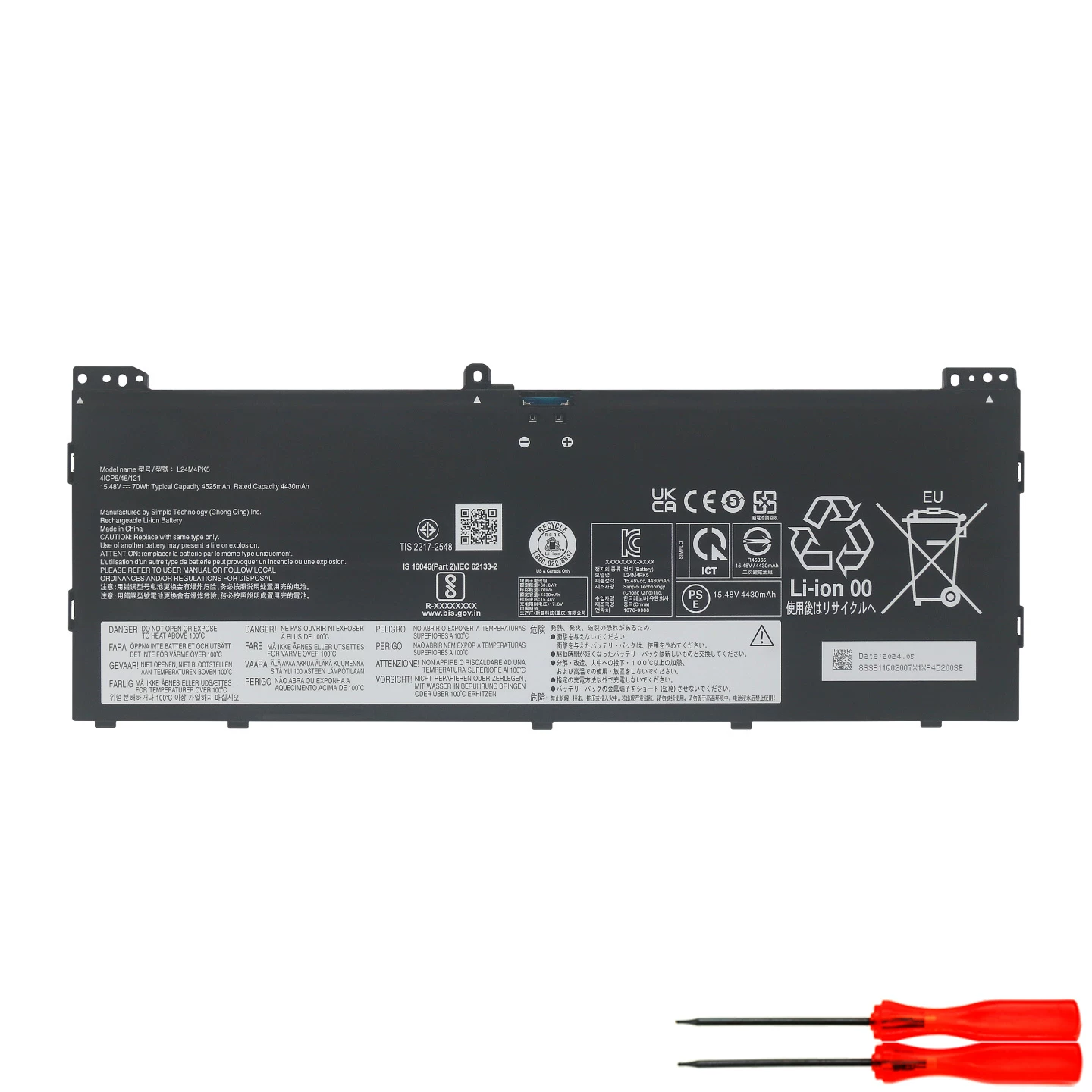Batterie pour Lenovo SB11Q02007