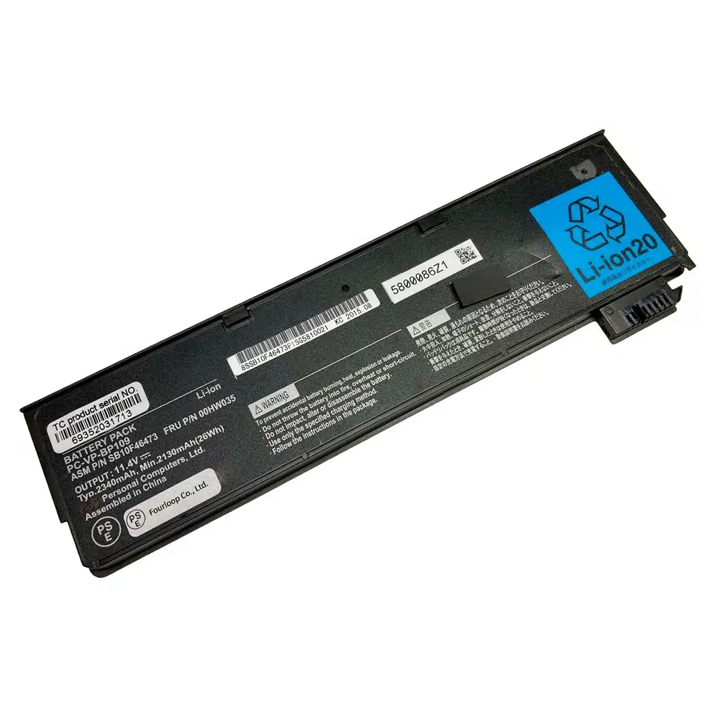 Batterie pour Nec PC-VP-BP109